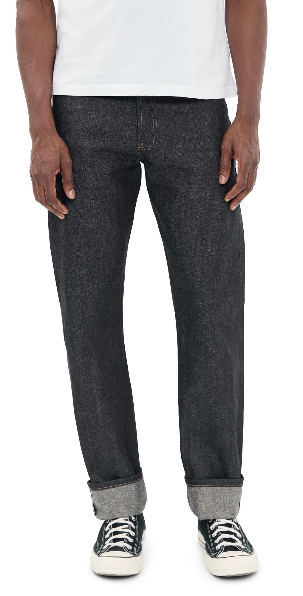 Naked & Famous Denim True Guy Hemp Blend Selvedge Jeans Indigo 36