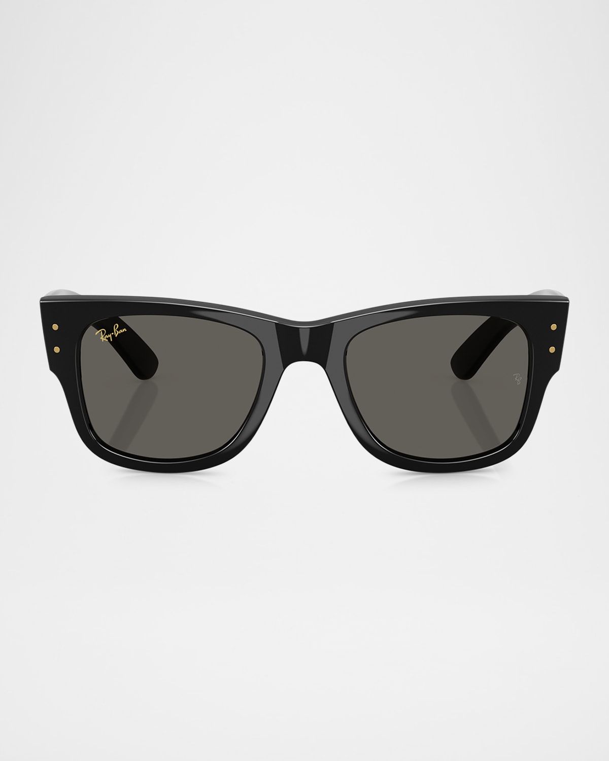 Men & apos;s RB0840S Mega Wayfarer A$AP ROCKY Blacked Out Collection Square Sunglasses