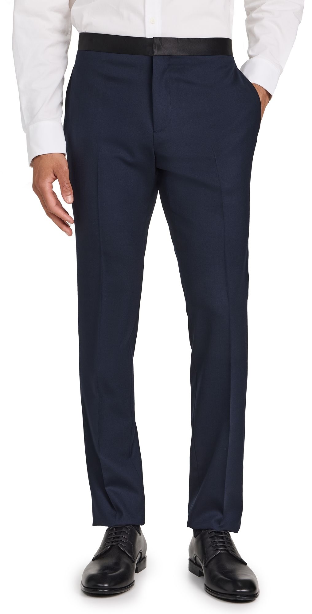 Theory Mayer Tuxedo Pants Baltic 30