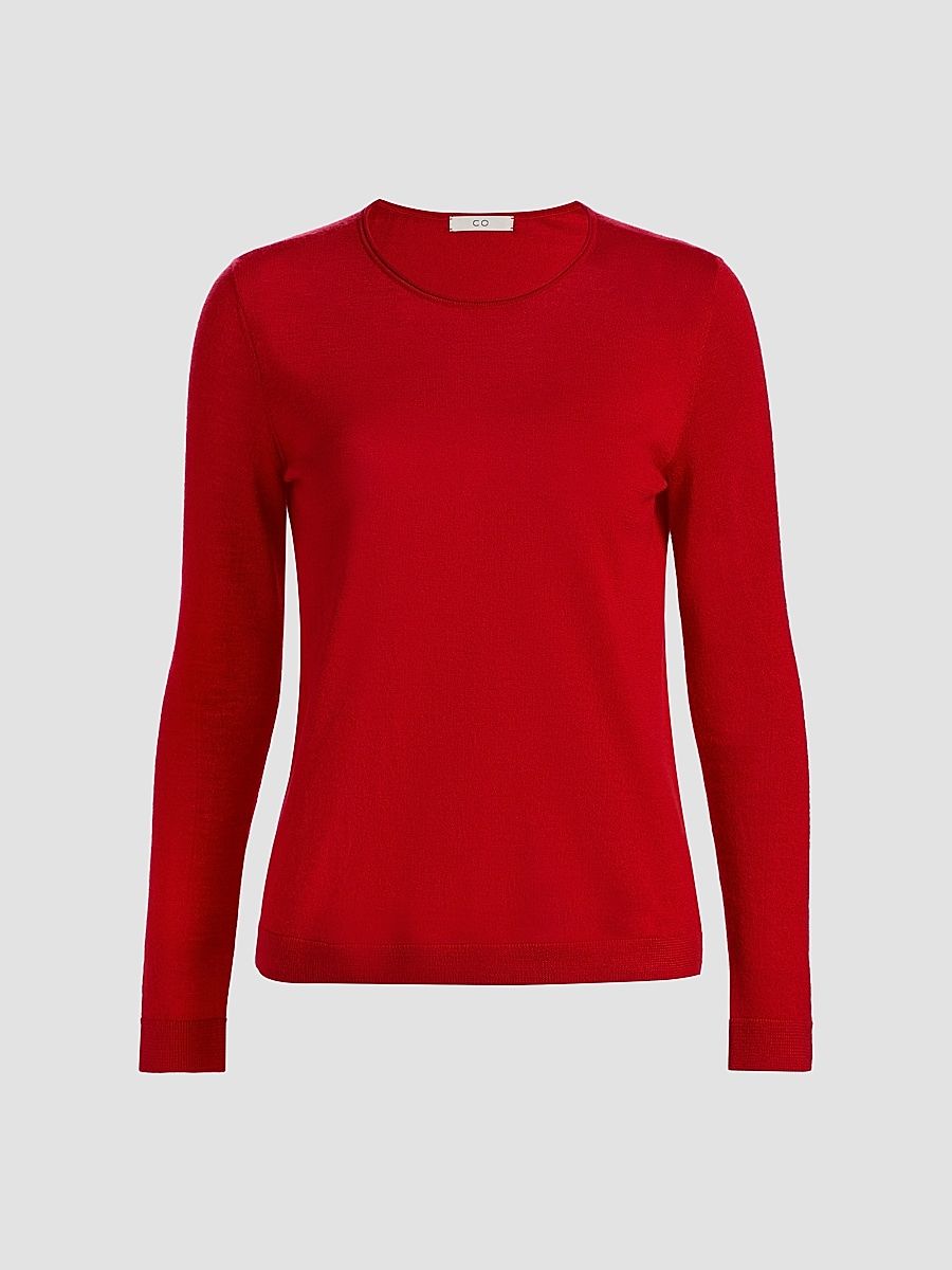 Co Women's Roll-Neck Cashmere Sweater - Sienna - Size Large