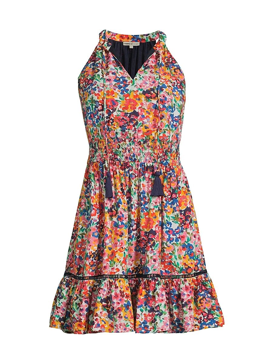 Women's Emma Painted Petals Minidress - Painted Petals - Size Medium