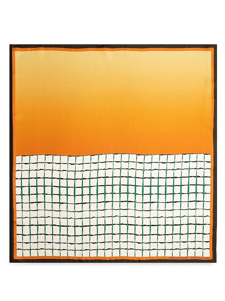 Women's Foulard Rock The Myrrh Silk Scarf - Rock The Myrrh