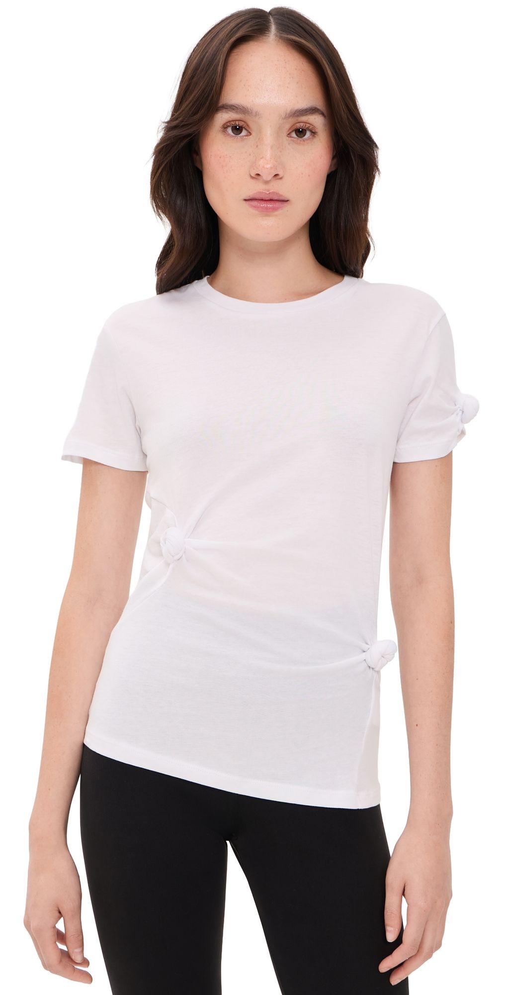 Helmut Lang Knot Baby T. Archive White XS