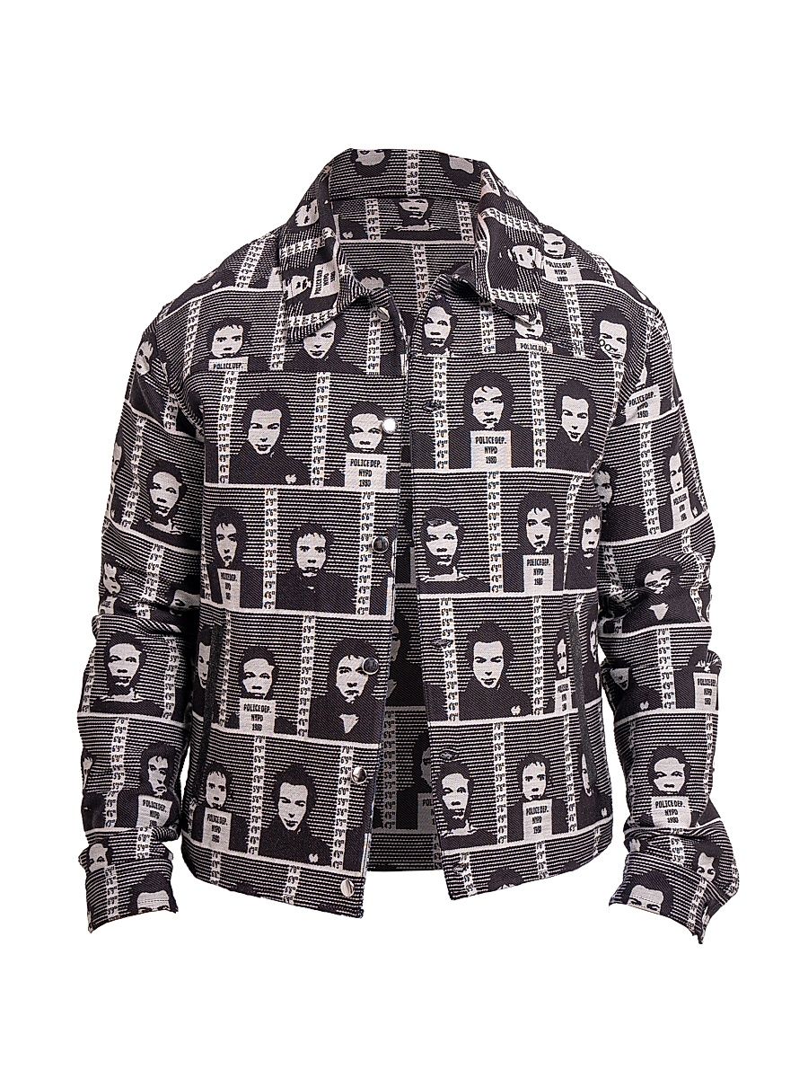 Men's Ascension Denim Jacket - Grey - Size XXXXL