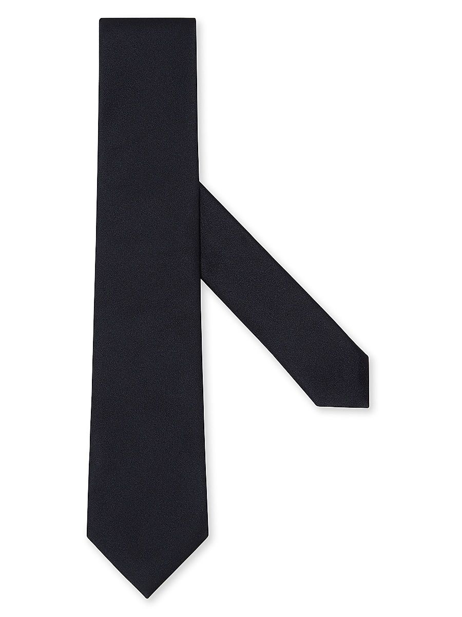 Men's Silk Tie - Black