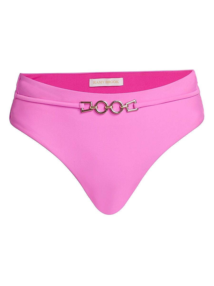 Women's Bethany Bikini Bottom - Radiant Pink - Size XL