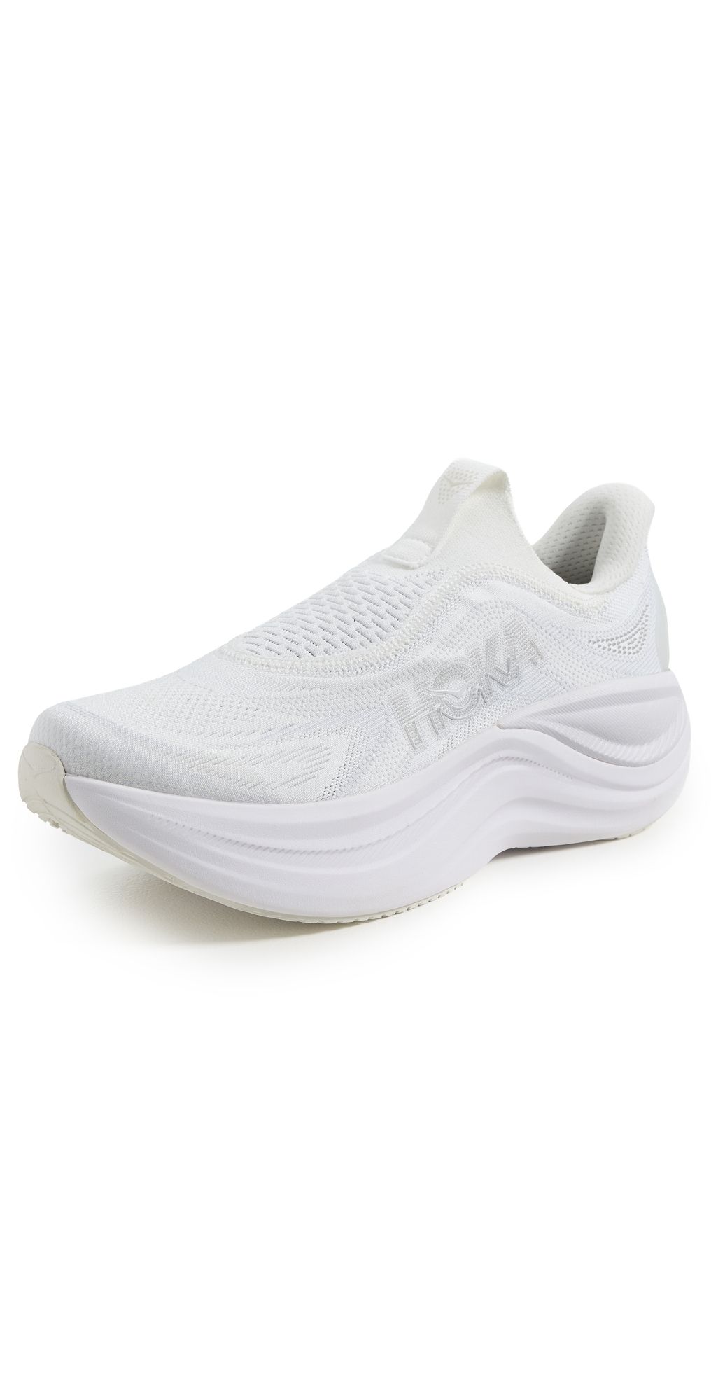 HOKA Skyward Laceless Sneakers White 7.5