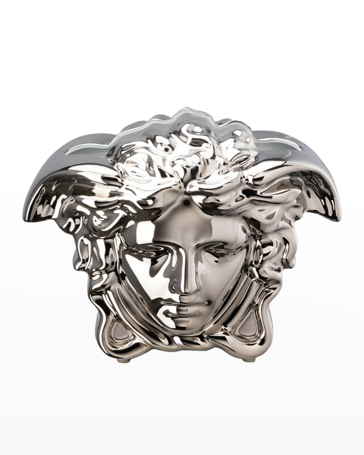 Medusa Grande Silver Vase
