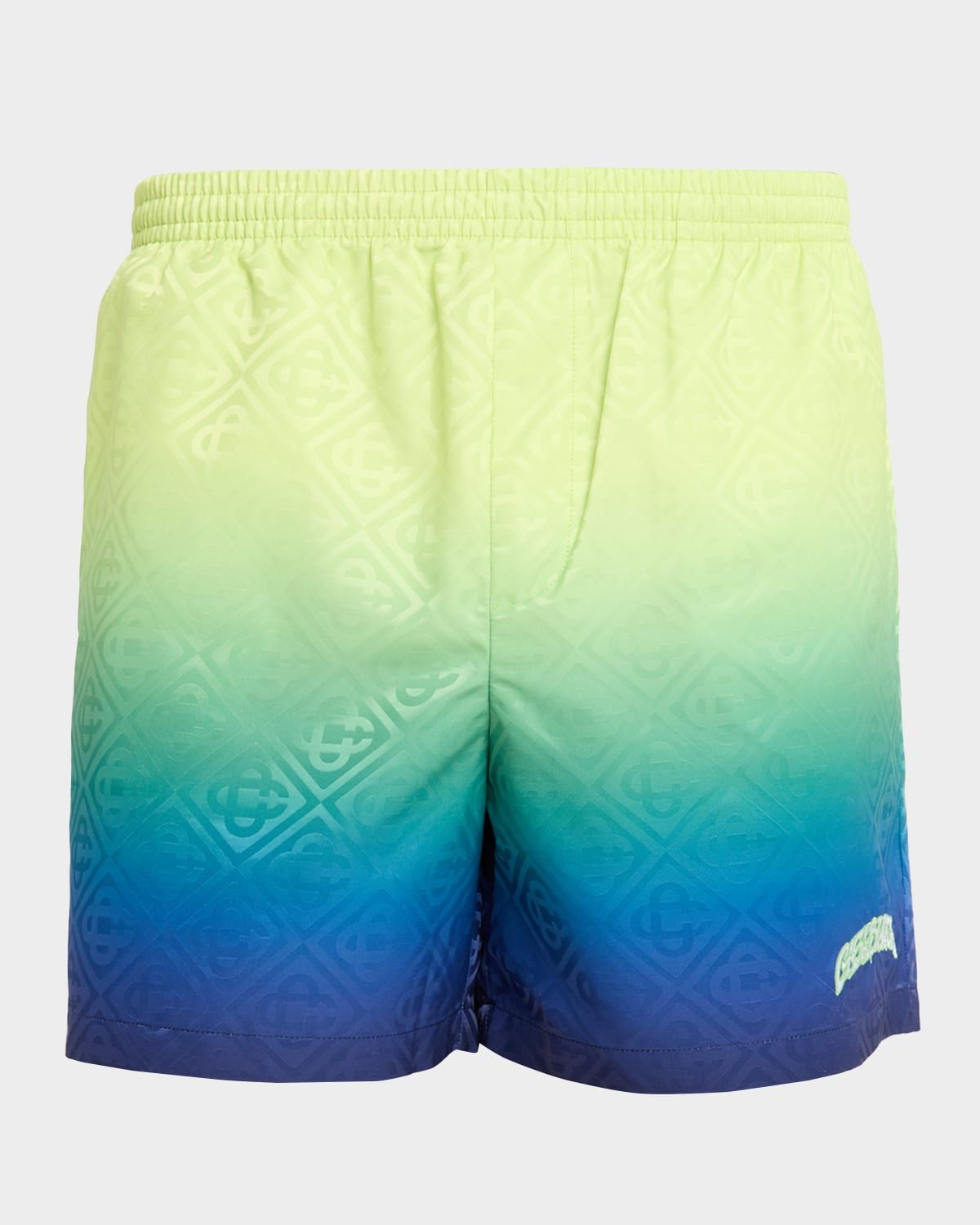 Men & apos;s Gradient Monogram Swim Shorts