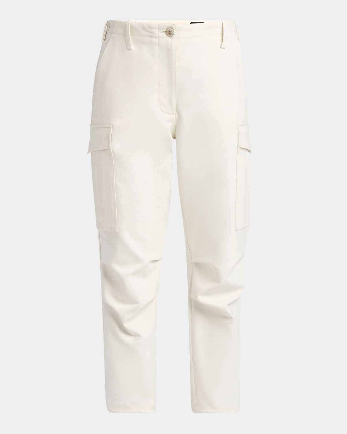 Straight-Leg Cargo Trousers