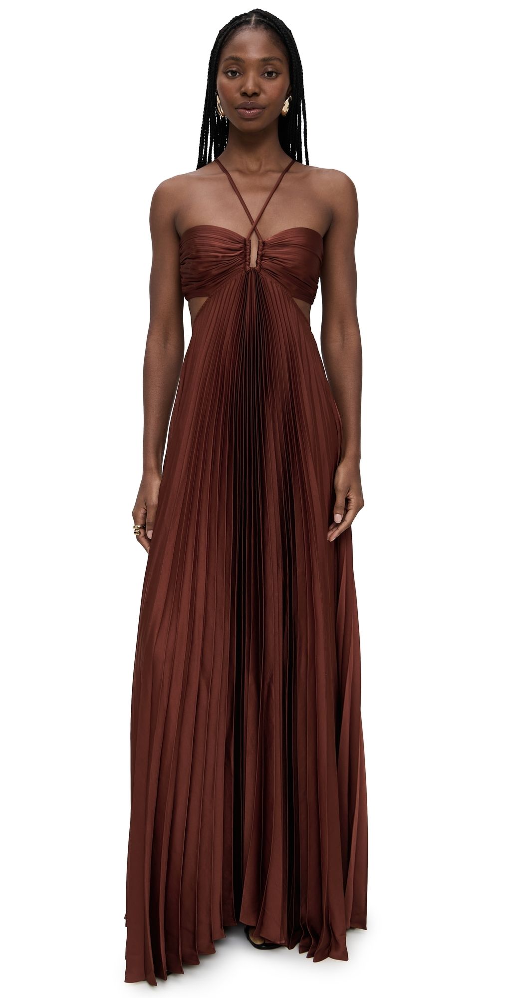 A. L.C. Moira Dress Rust 4