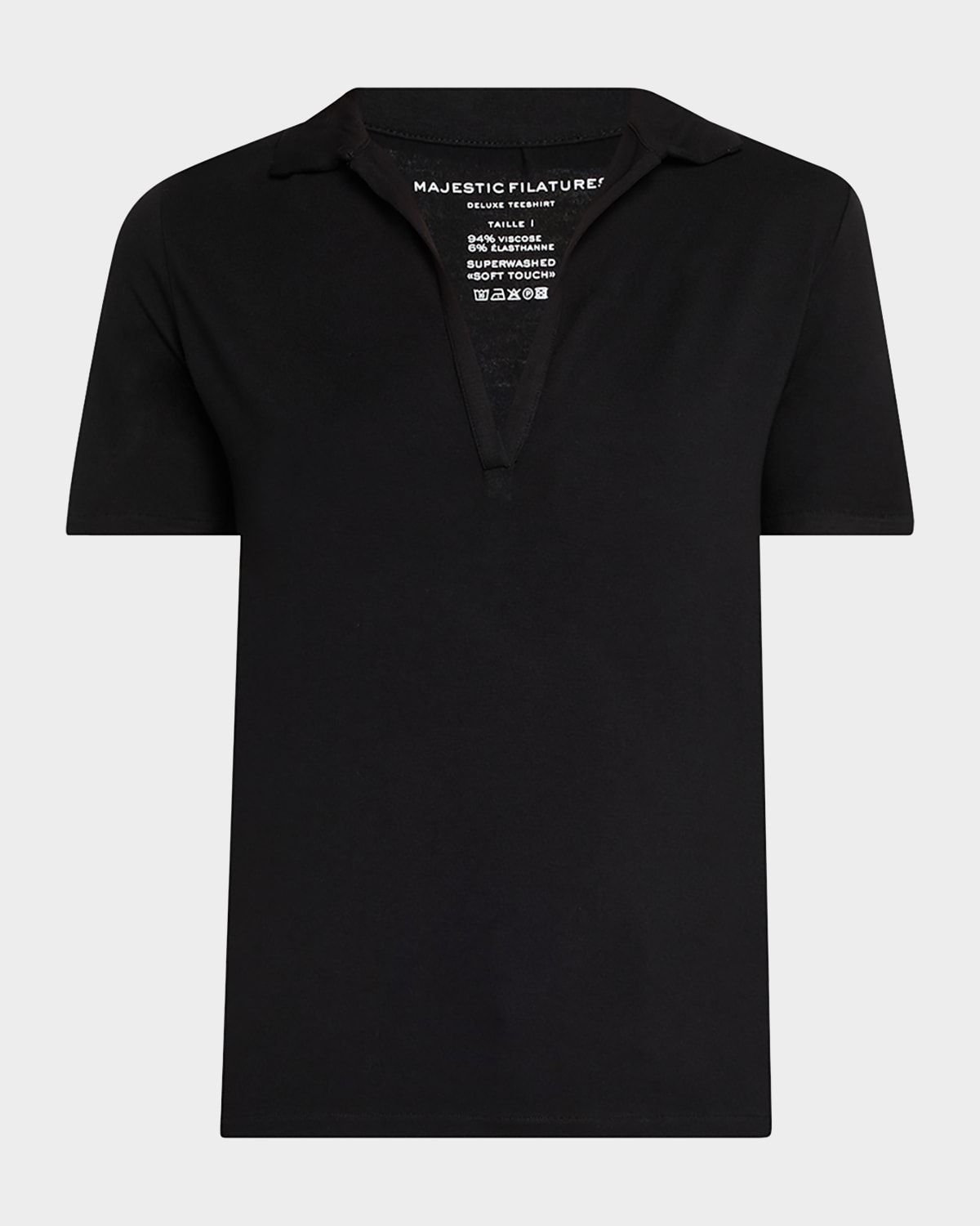 Soft Touch Short-Sleeve Polo T-Shirt