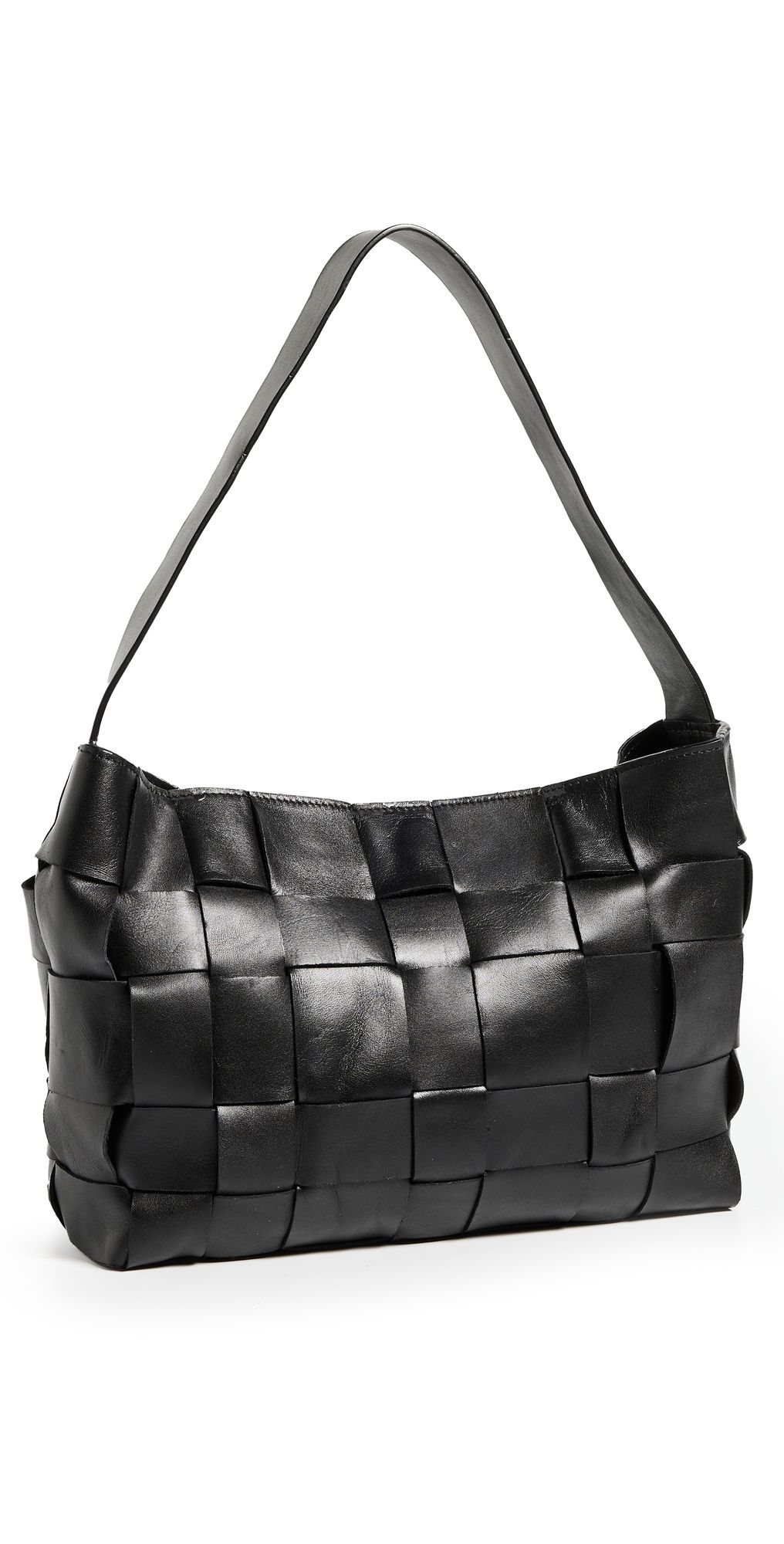 St. Agni Woven Mini Tote Black One Size