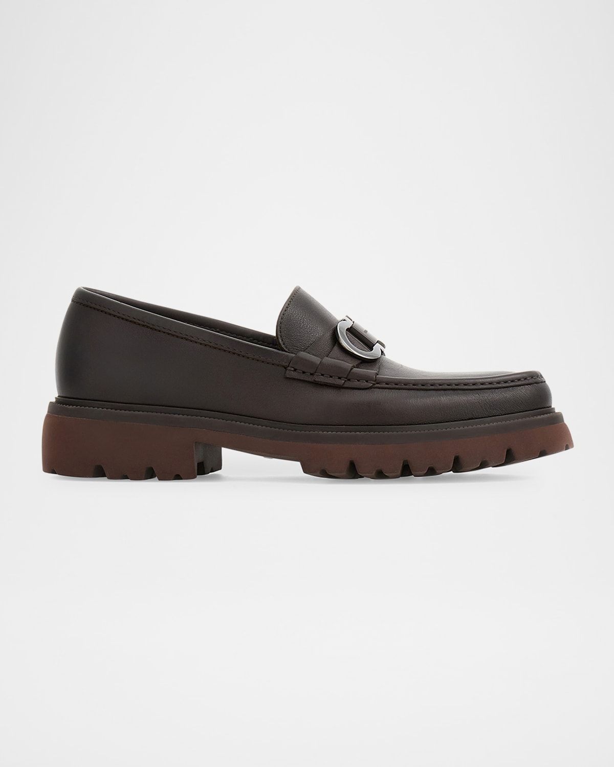 Men & apos;s Cocoon Gancini Lug-Sole Moccasin Loafers