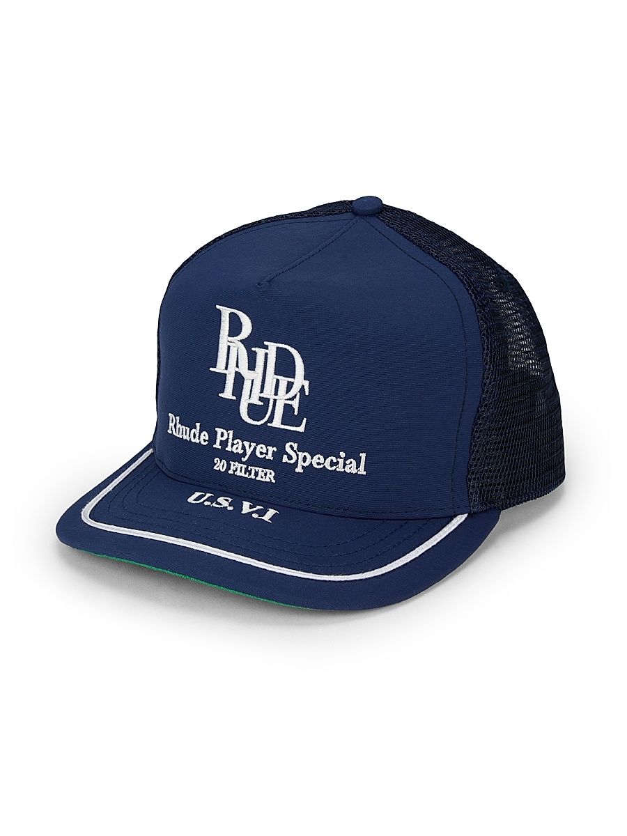 Men's Player Special Trucker Hat - Navy White