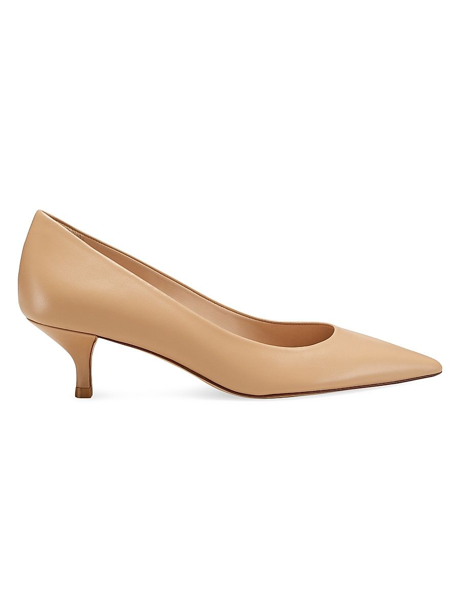 Women's Power 50MM Leather Pumps - Adobe - Size 9