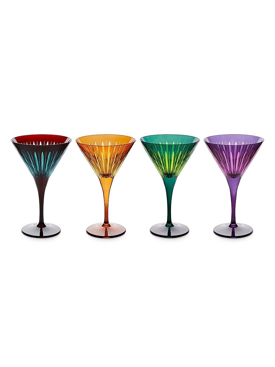Prism Martini Glasses 4-Piece Set