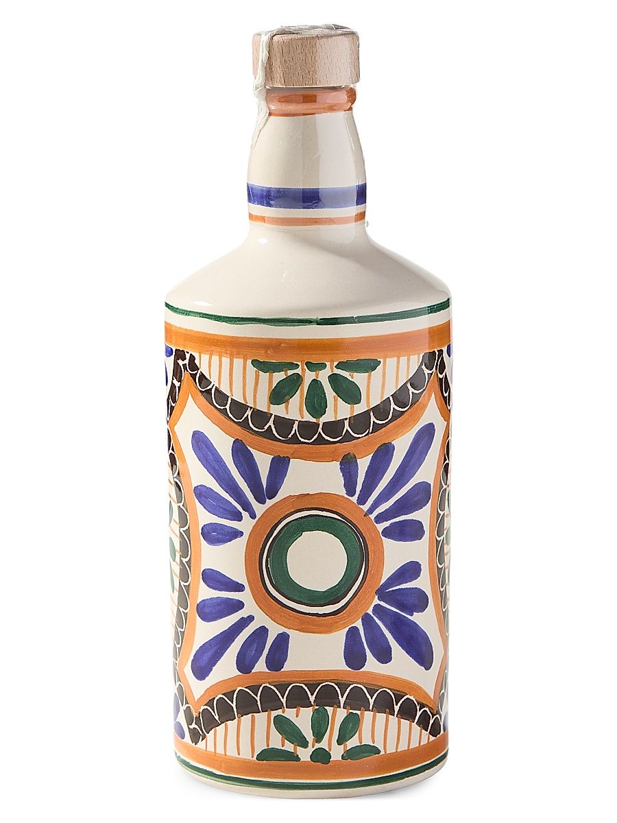 Extra Virgin Olive Oil in Green Circle Barocco Bottle