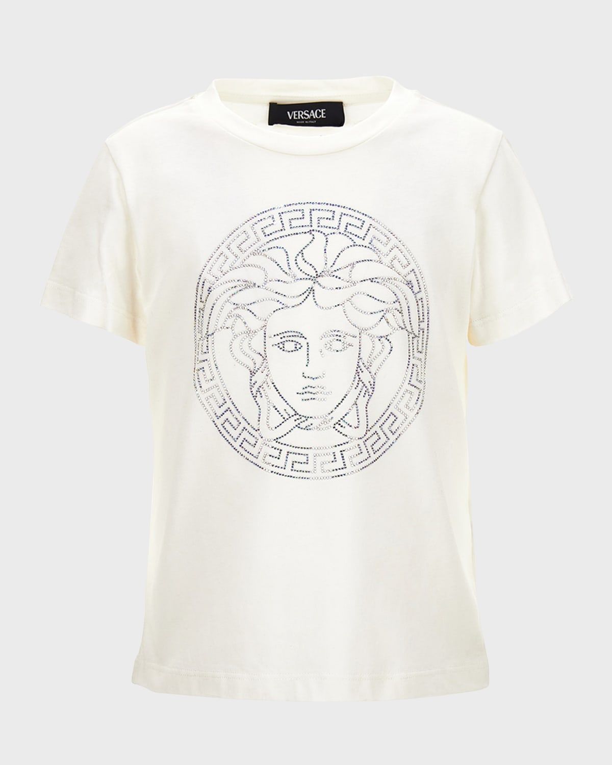 Girl & apos;s Medusa & Greca Trim Graphic T-Shirt, Size 8-12