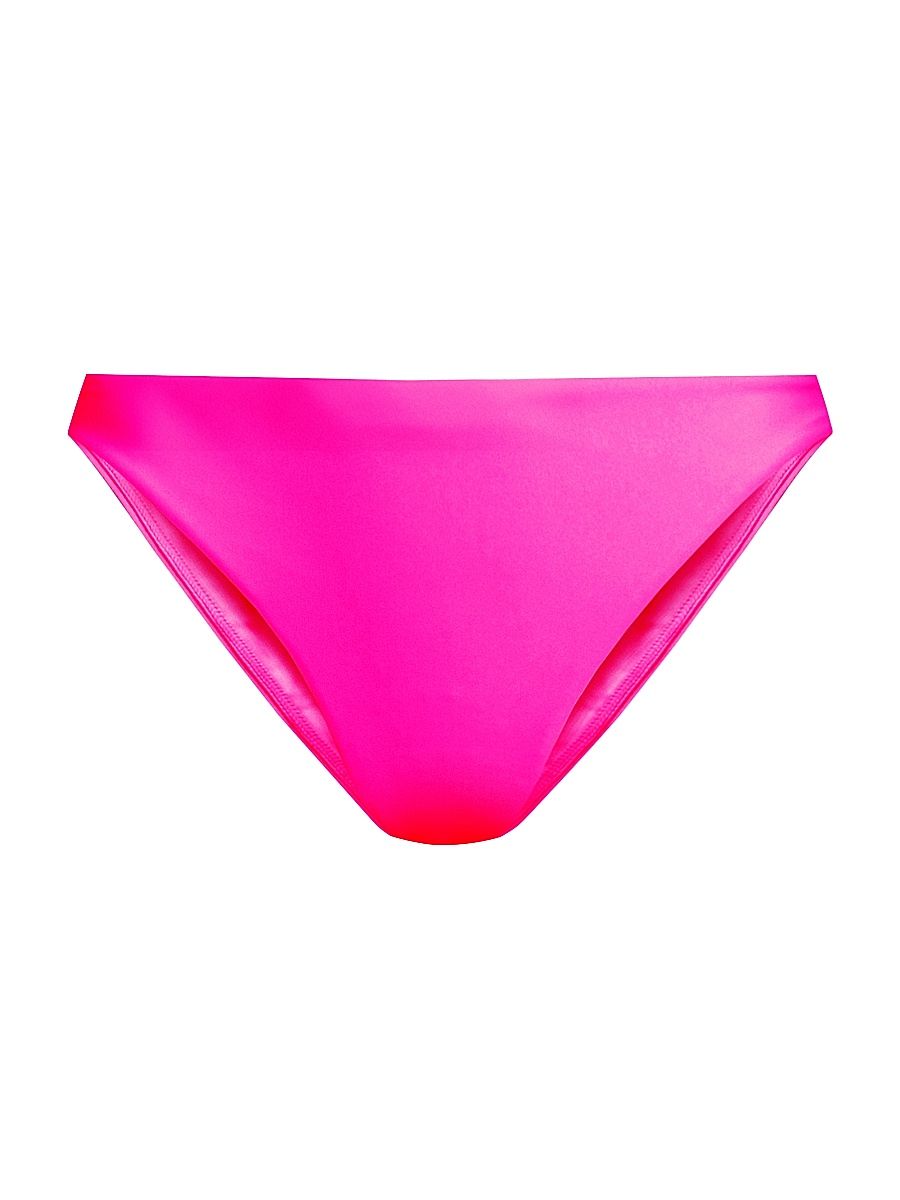 Women's Margot Stretch Bikini Bottom - Pink - Size Large