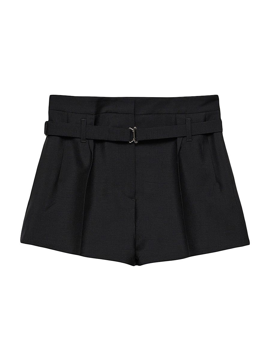 Women's Kid Mohair Shorts - Black - Size 10