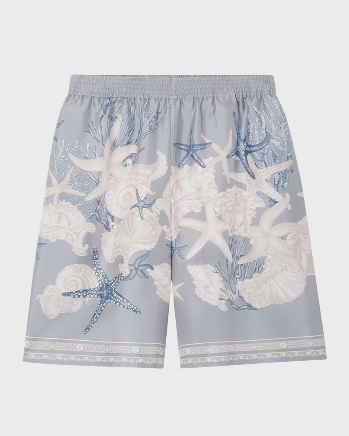 Men & apos;s Silk Holiday-Print Shorts