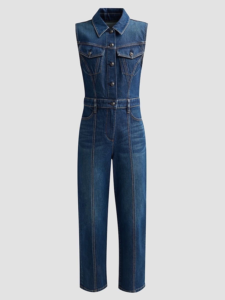 Women's Jessie Straight-Leg Jumpsuit - Dark Fade - Size 14