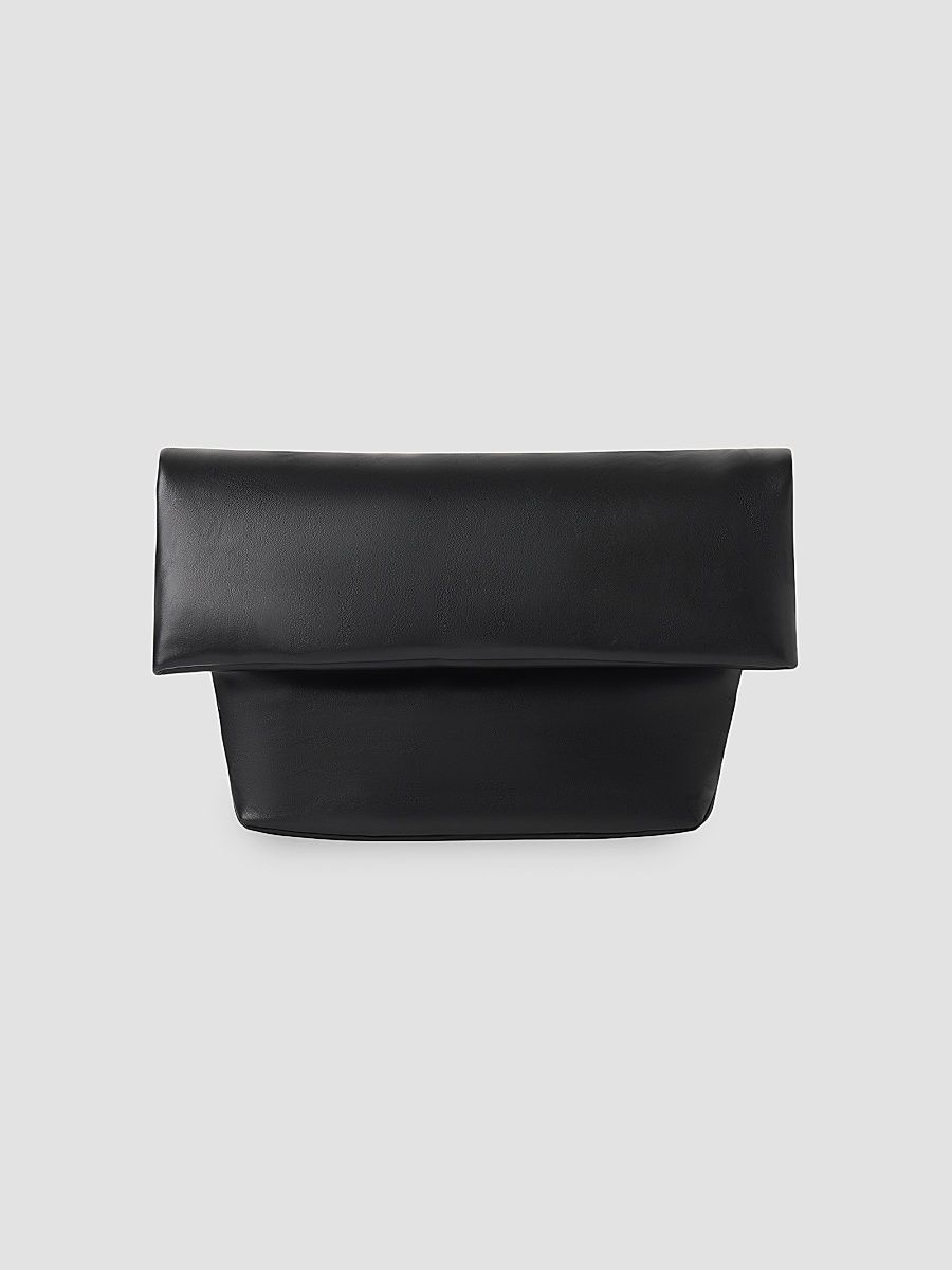 Women's Finn Leather Clutch - Forest