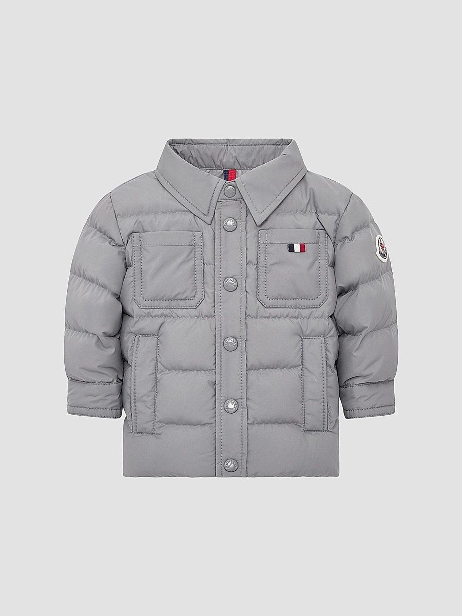 Baby Boy's and Little Boy's Kaelen Puffer Jacket - Gray - Size 3