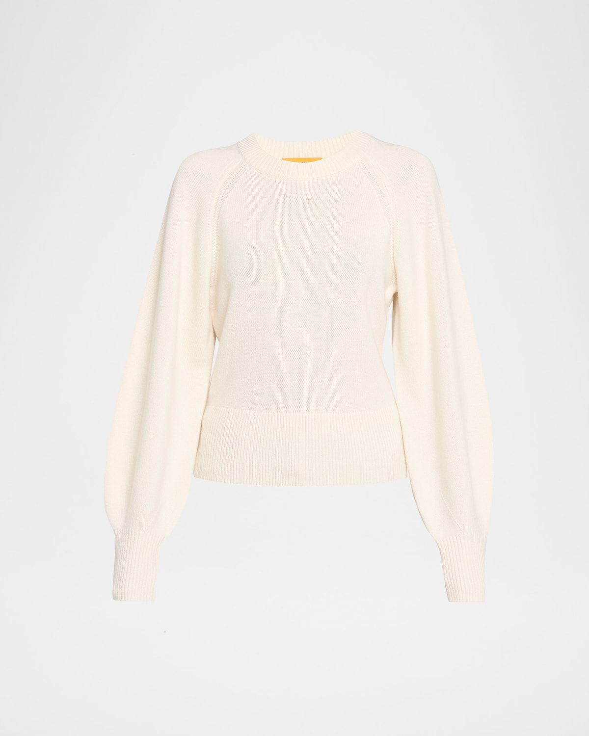 Sculpted Crewneck Cashmere Sweater