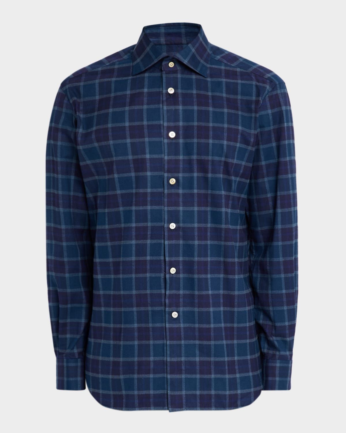 Men & apos;s Plaid Button-Front Shirt