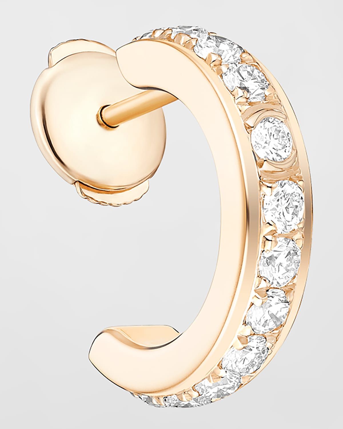 Possession 18K Rose Gold Diamond Single Earring