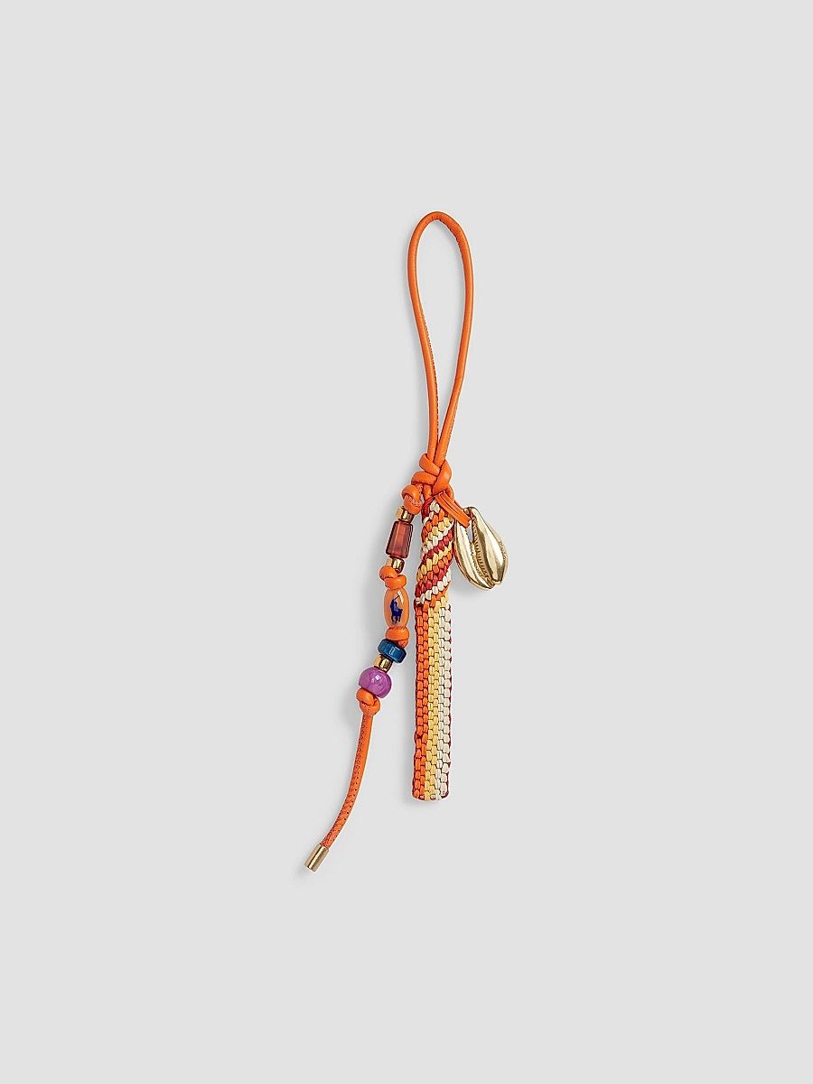 Polo Ralph Lauren Women's Woven Leather & Bead Bag Charm - Multi