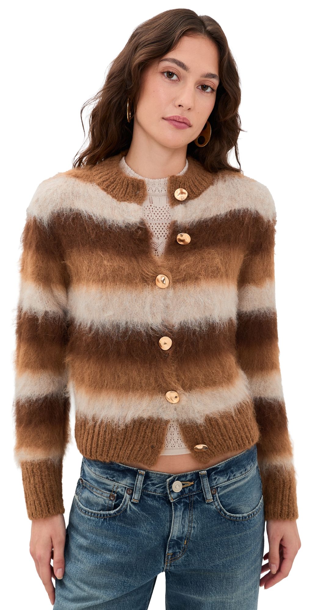 Carolina K Albor Cardigan Brown XL
