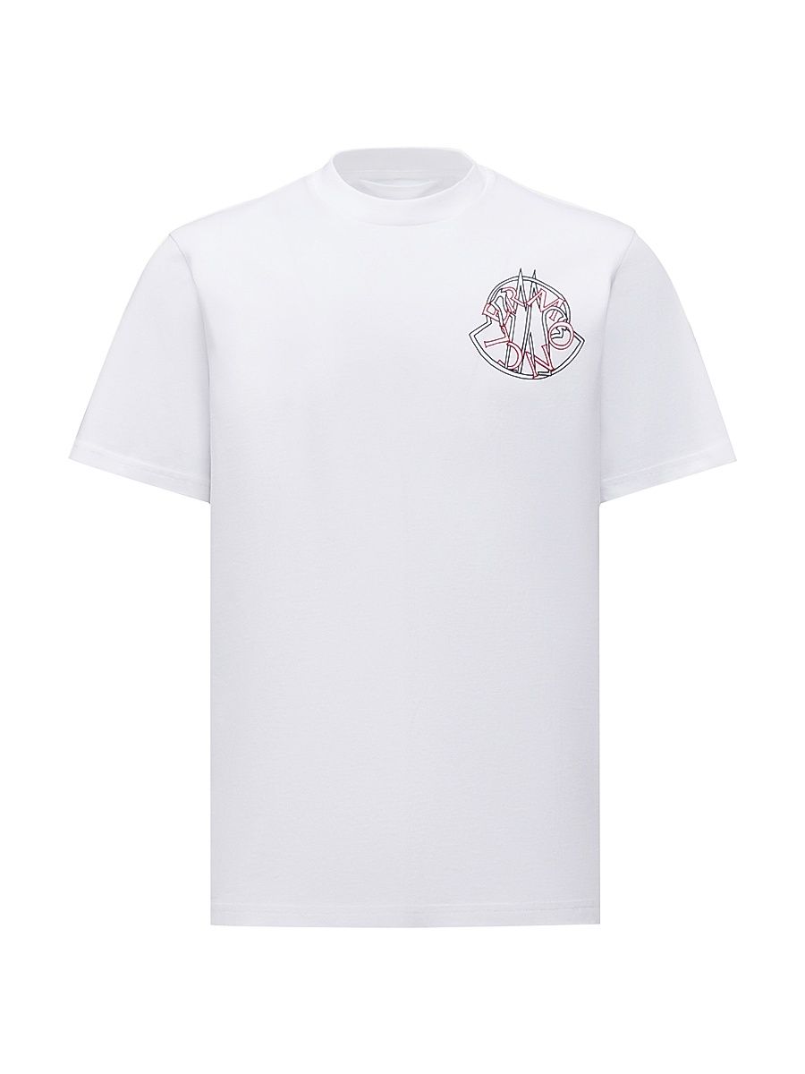 Men's Crewneck T-Shirt in Cotton - White - Size XXXL