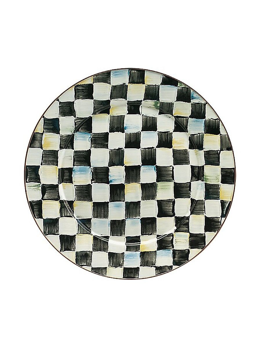 Courtly Check Serving Platter
