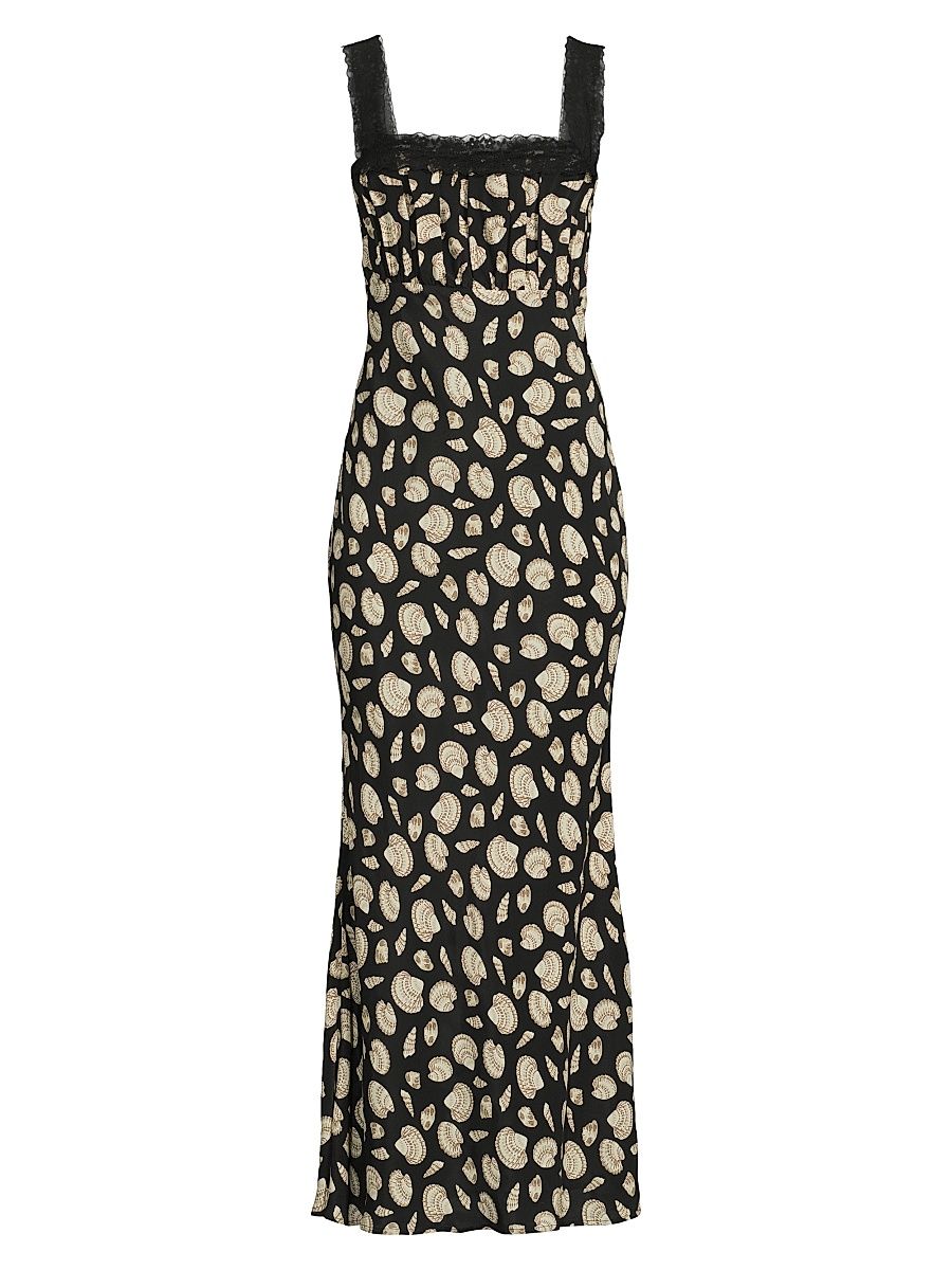 Women's Hello Sunshine Fiore Maxi Dress - Shell - Size XS