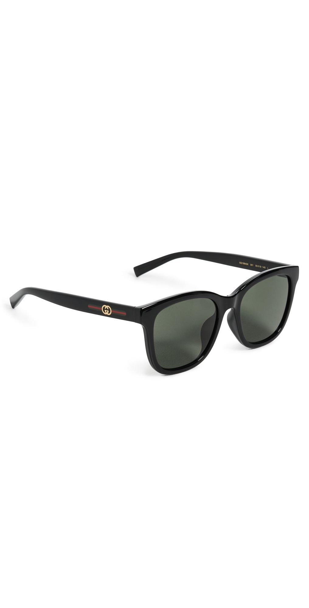 Gucci GG1984SK Sunglasses Black-Black-Grey One Size