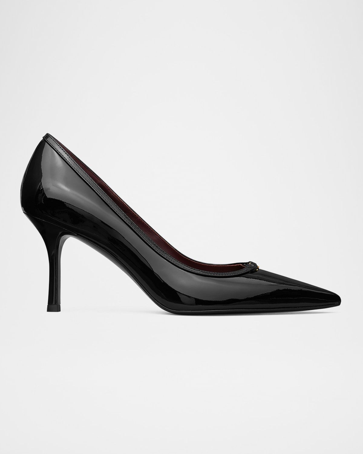Patent Mini Buckle Pumps