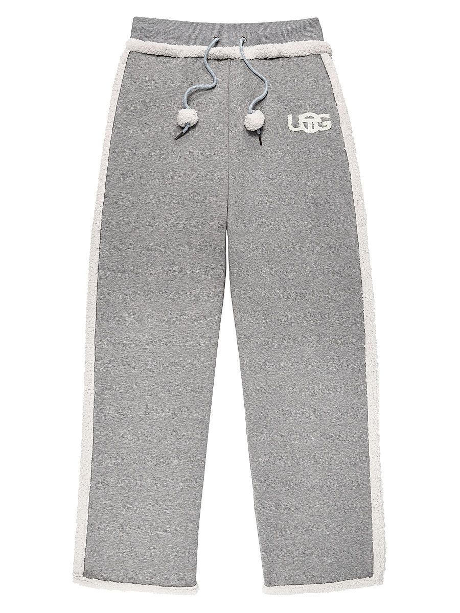 Women's Ugg x Telfar Sherpa Sweatpants - Heather Grey - Size Small