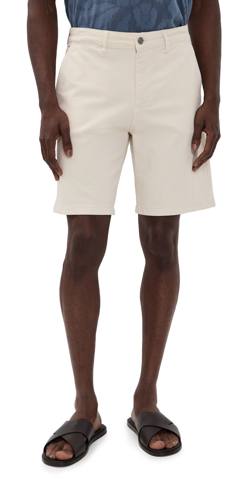 NN07 Aden Chino Shorts 9 Ivory 31