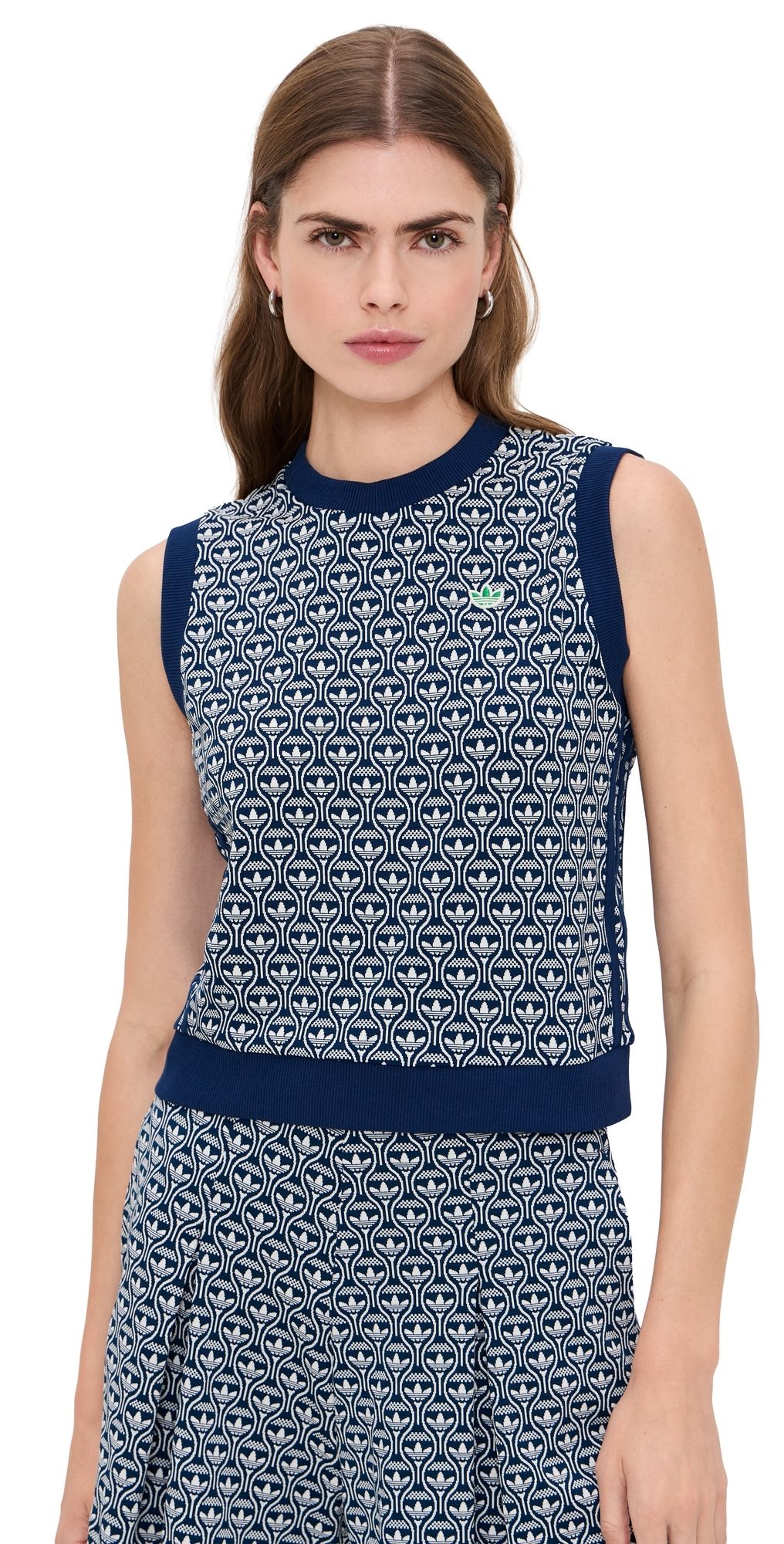 Adidas Golf Originals All Over Vest Night Indigo XXL