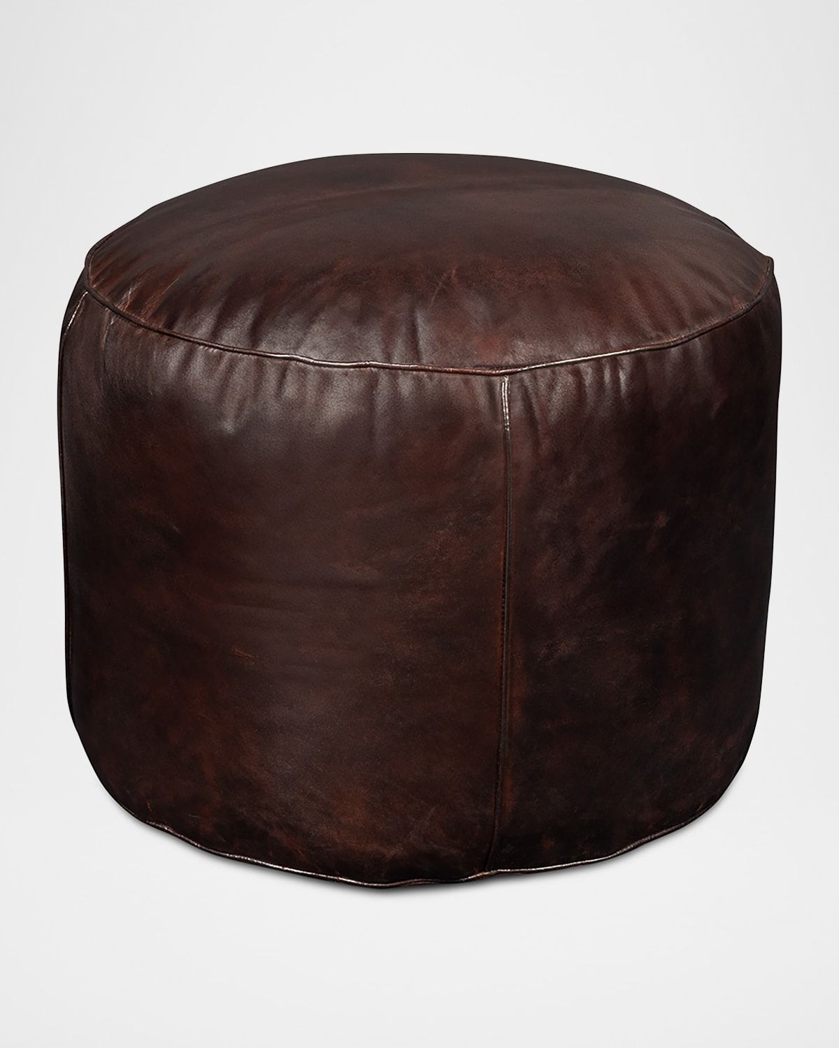 Soccer Ball Leather Stool