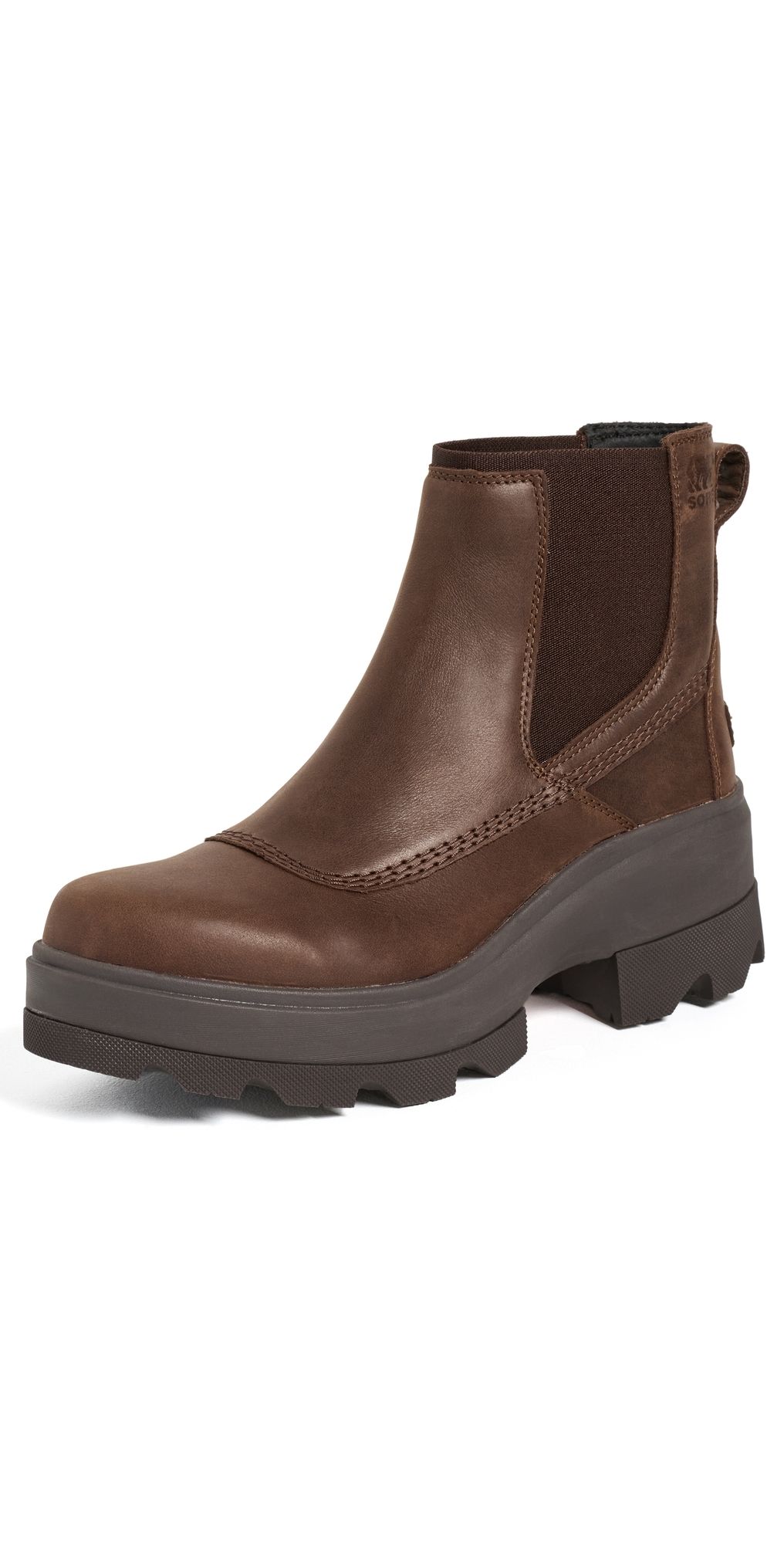 Sorel Joan FRWD Chelsea Boots Tobacco 10.5