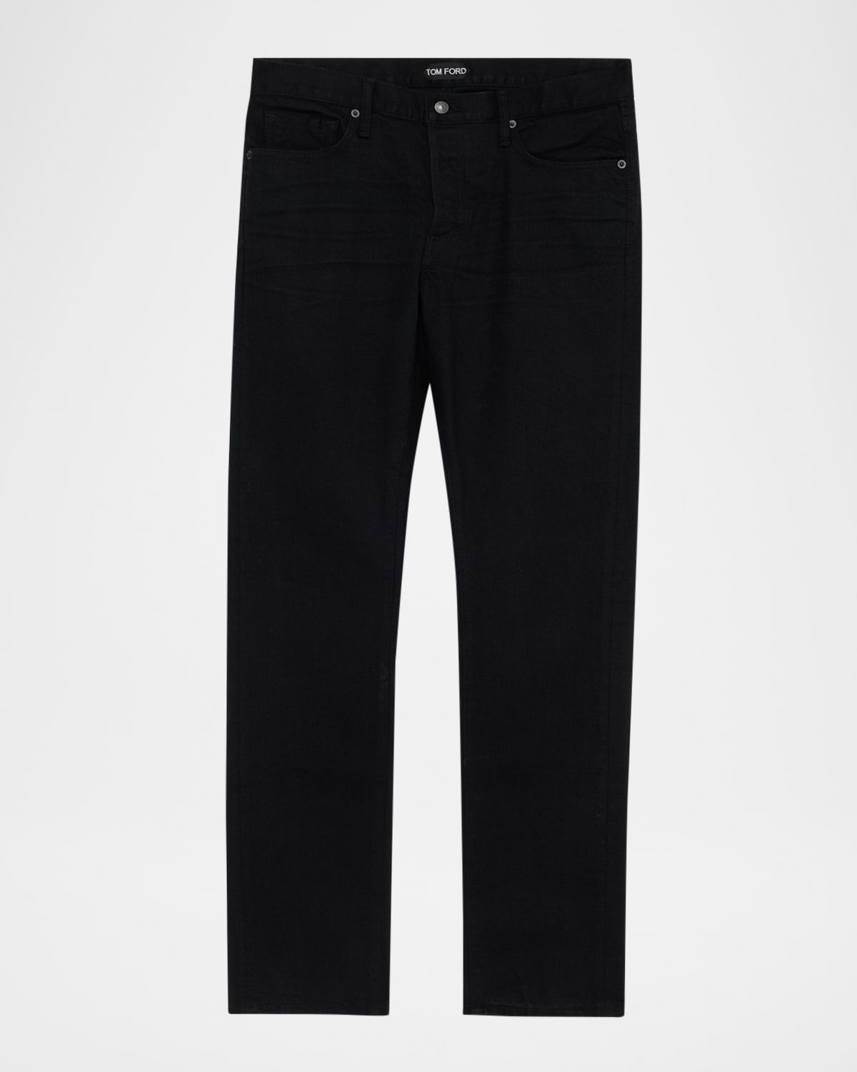 Men & apos;s Stretch Denim Straight-Fit Jeans