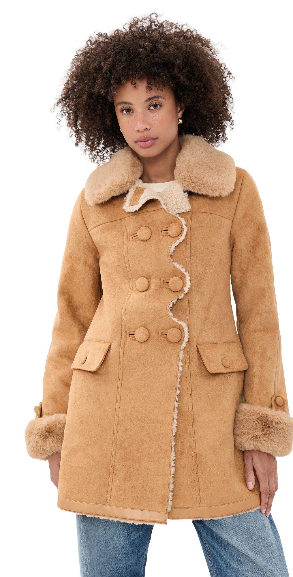 House of Sunny Dolly Coat Sand Biege 18