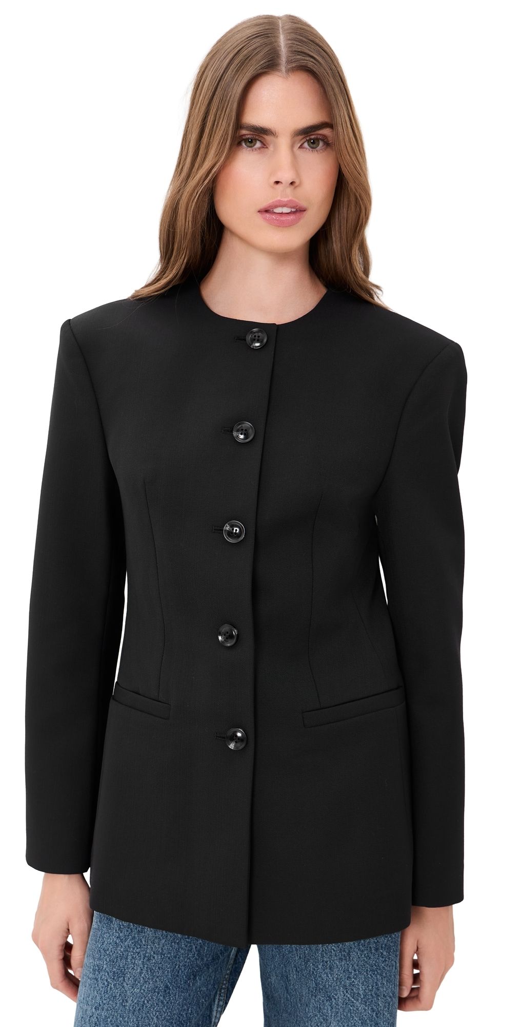 ANINE BING Huda Blazer Black 40