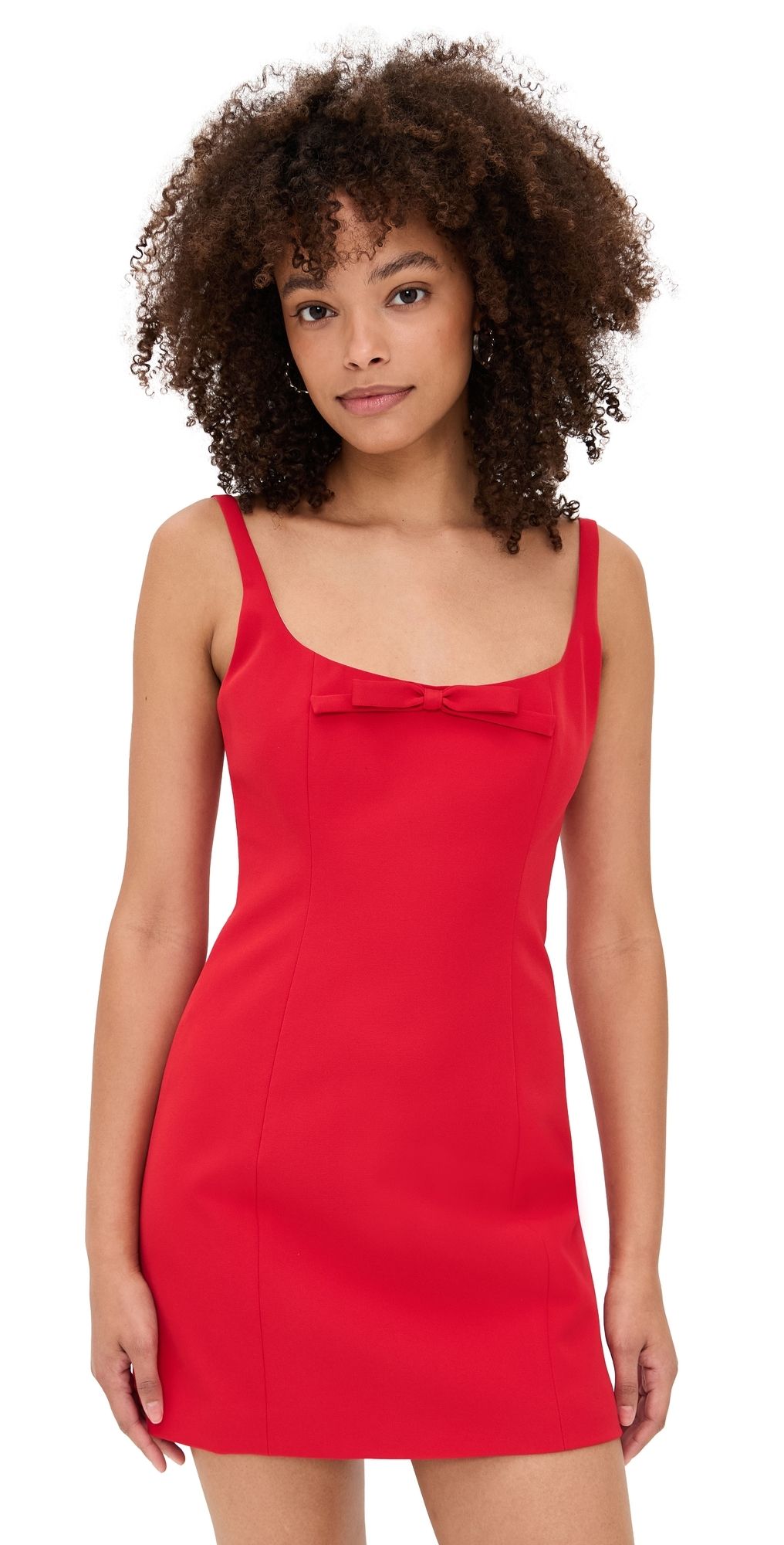 Sandy Liang Naomi Dress Red 8