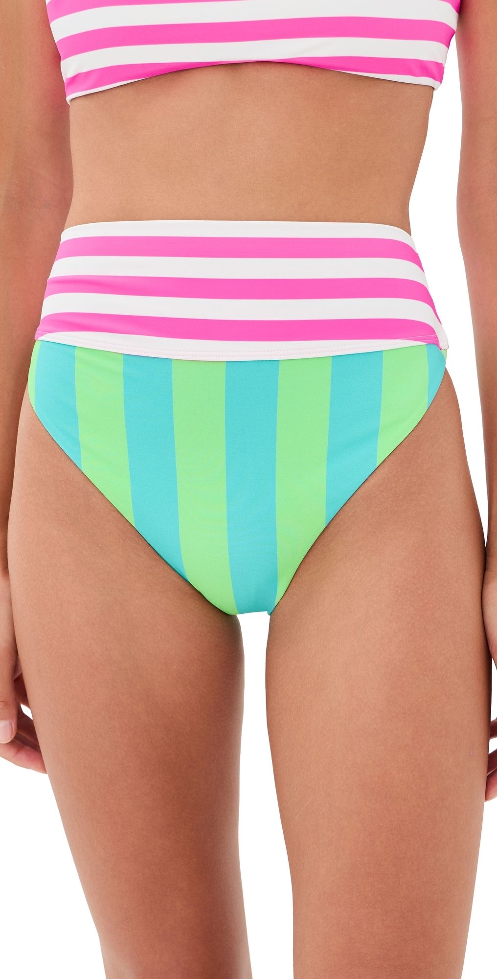 Beach Riot Highway Bikini Bottoms Cove Stripe XS