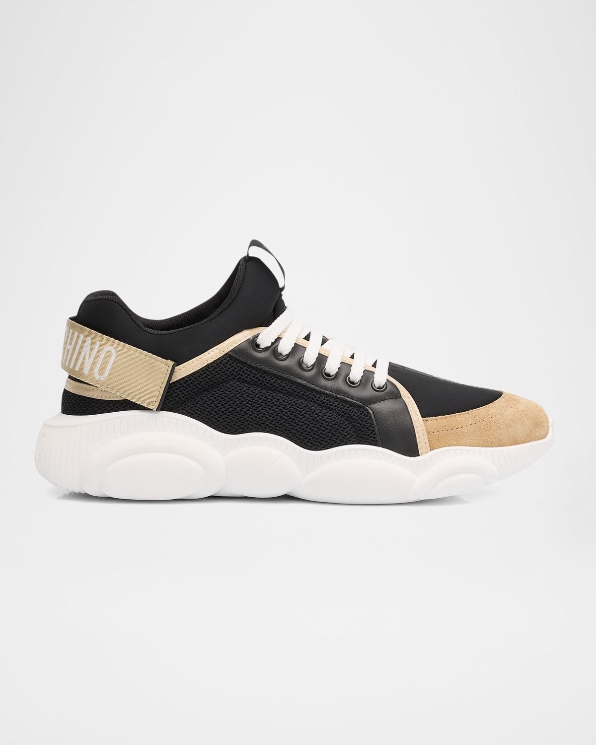 Men & apos;s Teddy-Sole Mixed-Media Fashion Sneakers